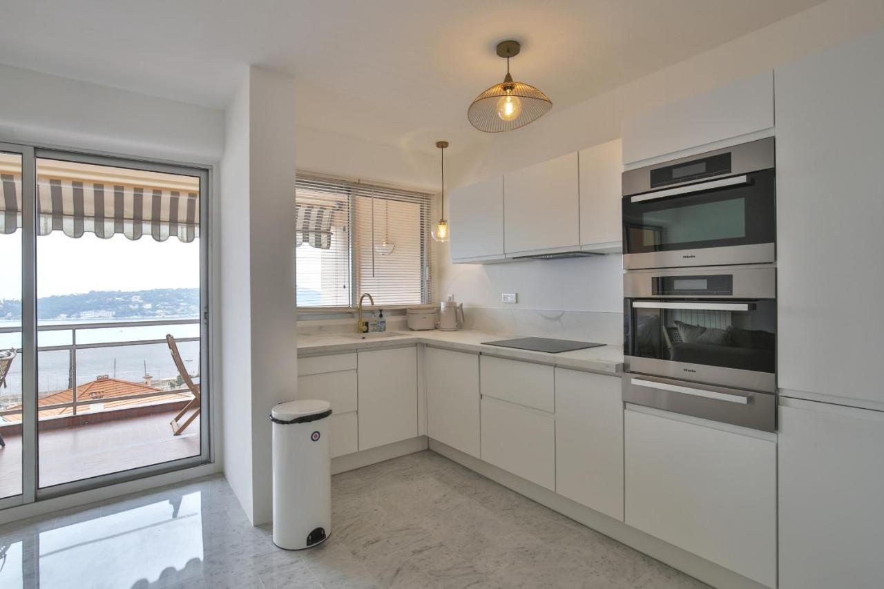 Sublime Appartement Vue Mer. Parking/Piscine/Clim Villefranche-sur-Mer Eksteriør bilde